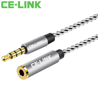 CE-LINK 2567 35mm stereo audio extension cord four-stage wheat with wheat 05m car AUX cable earphone extension cord for mobile phone flat space gray
CE-LINK 2567 35mm stereo audio extension cord four-stage wheat with wheat 05m car AUX cable earphone extension cord for mobile phone flat space gray