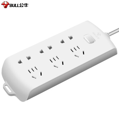Bull BULL GN-B2330 new national standard socket plug board row row row of plug wiring board drag line board 6 total control length of 3 meters
Bull BULL GN-B2330 new national standard socket plug board row row row of plug wiring board drag line board 6 total control length of 3 meters