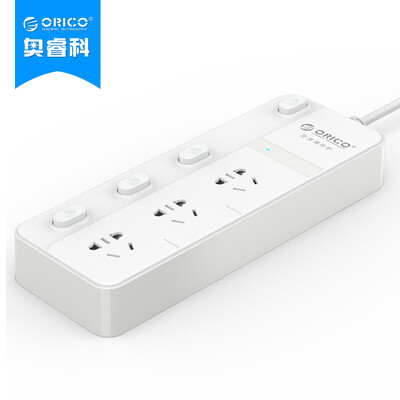 ORICO SPC-A5 5-position 1.5 m long wiring board Power socket / plug / row / plug / board / drag board sub-control switch white
ORICO SPC-A5 5-position 1.5 m long wiring board Power socket / plug / row / plug / board / drag board sub-control switch white