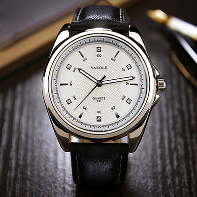 YAZOLE New Fashion Men Watch Top Famous Brand 2017 Luxury Dress Male Clock Quartz Wrist Watch Men Business Quartz-watch
YAZOLE New Fashion Men Watch Top Famous Brand 2017 Luxury Dress Male Clock Quartz Wrist Watch Men Business Quartz-watch