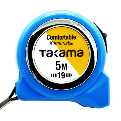 Takama 201050 5M metric steel tape measure telescopic two-color ruler measurement tool
Takama 201050 5M metric steel tape measure telescopic two-color ruler measurement tool