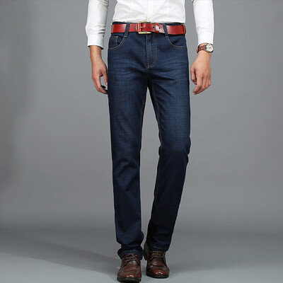 Battlefield Jeep Jeans Men Business Casual Straight Waist Jeans Slim Slim Pants Male 1803 Blue 29
Battlefield Jeep Jeans Men Business Casual Straight Waist Jeans Slim Slim Pants Male 1803 Blue 29