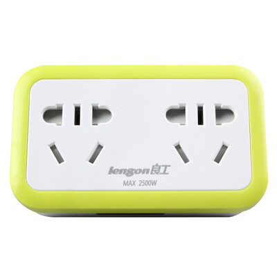 Lengon XD-Q502 converter one to two home portable socket converter converter head independent switch wireless board row plug
Lengon XD-Q502 converter one to two home portable socket converter converter head independent switch wireless board row plug