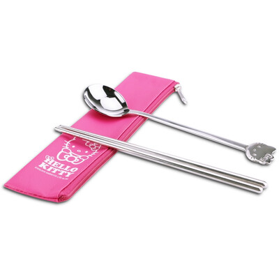 Hello Kitty cute kt cat portable chopsticks spoon tableware bag girl student child girl gift 304 stainless steel chopsticks spoon travel travel set
Hello Kitty cute kt cat portable chopsticks spoon tableware bag girl student child girl gift 304 stainless steel chopsticks spoon travel travel set