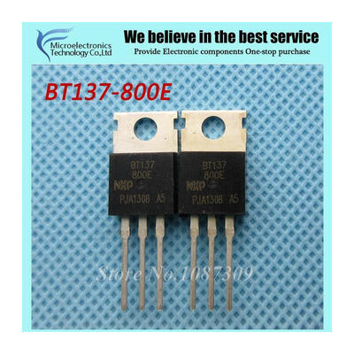10pcs free shipping BT137-800E BT137 BT137-800 800V 8A Triacs RAIL TRIAC TO-220 new original
10pcs free shipping BT137-800E BT137 BT137-800 800V 8A Triacs RAIL TRIAC TO-220 new original