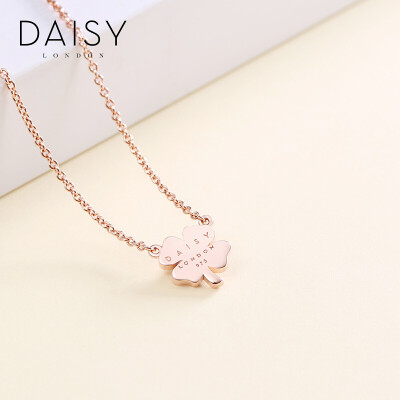 British Daisy London Necklace Women's 925 Silver Margin Series Pendant Lady Fashion Jewelry Letter Asymmetric Pendant Clavicle Chain Clover Rose Gold Clover
British Daisy London Necklace Women's 925 Silver Margin Series Pendant Lady Fashion Jewelry Letter Asymmetric Pendant Clavicle Chain Clover Rose Gold Clover