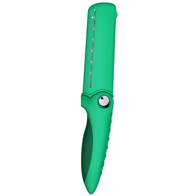 Taiwan artiart knife ceramic fruit knife with knife set creative gift to send friends stainless steel blade crocodile knife green
Taiwan artiart knife ceramic fruit knife with knife set creative gift to send friends stainless steel blade crocodile knife green