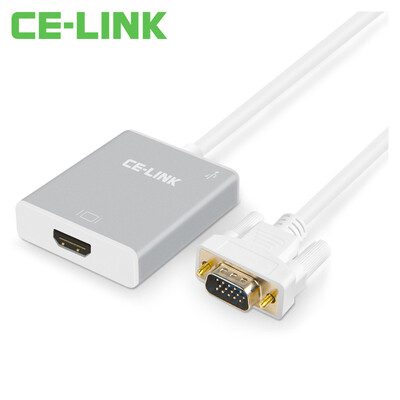 CE-LINK VGA to HDMI Converter VGA to HDMI Conversion Cable Компьютерный проектор Дисплей HD Головная головка Аудио мощность 0,5 м Белый A1895
CE-LINK VGA to HDMI Converter VGA to HDMI Conversion Cable Компьютерный проектор Дисплей HD Головная головка Аудио мощность 0,5 м Белый A1895