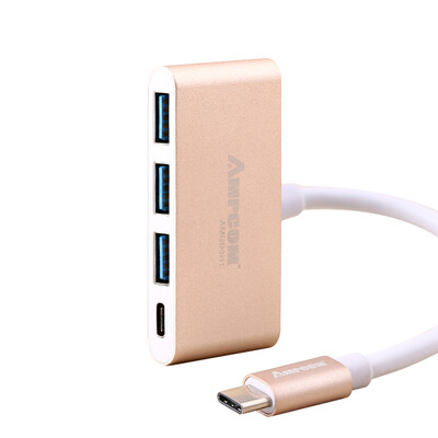 AMPCOM Type-C to HUB3 USB-C 30 Endurance Charger Macbook Millet Air Monitor Projector Adapter OTG Function Gold
AMPCOM Type-C to HUB3 USB-C 30 Endurance Charger Macbook Millet Air Monitor Projector Adapter OTG Function Gold