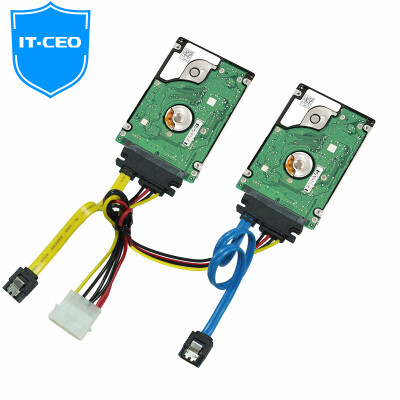 IT-CEO V08SM SATA serial port (7 + 15P) hard drive extension cable SATA data cable + power line male to female 7 +15P drive burner general 0.5 meters color
IT-CEO V08SM SATA serial port (7 + 15P) hard drive extension cable SATA data cable + power line male to female 7 +15P drive burner general 0.5 meters color