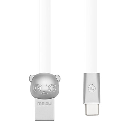 Meizu MEIZU Panda Type-C data cable phone charging line Andrews power cord 1 m silver
Meizu MEIZU Panda Type-C data cable phone charging line Andrews power cord 1 m silver