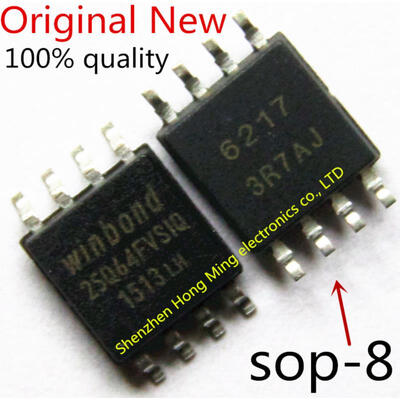 10piece100 New W25Q64FVSSIQ W25Q64FVSIQ 25Q64FVSIQ 25Q64 64M-BIT FLASH 8M X 8 SPI BUS SERIAL EEPROM
10piece100 New W25Q64FVSSIQ W25Q64FVSIQ 25Q64FVSIQ 25Q64 64M-BIT FLASH 8M X 8 SPI BUS SERIAL EEPROM