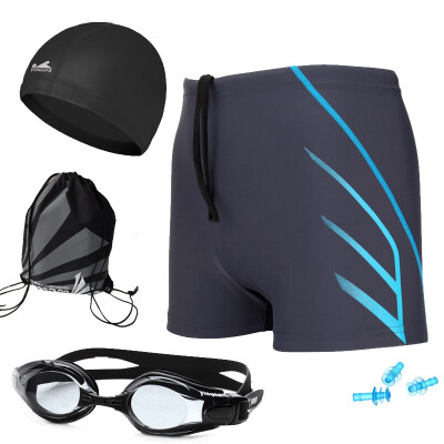 (YINGFA) swimming trunks myopia goggles PU swimming hats earplugs swimming package swim suit fashion swim suit 3867 blue + black XXL 600 degrees
(YINGFA) swimming trunks myopia goggles PU swimming hats earplugs swimming package swim suit fashion swim suit 3867 blue + black XXL 600 degrees