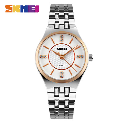 SKMEI Women Quartz Watches Fashion Casual Dress Stainless Steel Ladies Watch 30M Waterproof Simple Wristwatches 1133
SKMEI Women Quartz Watches Fashion Casual Dress Stainless Steel Ladies Watch 30M Waterproof Simple Wristwatches 1133