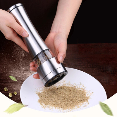 European Oak OAK stainless steel grinder condiment box manual black pepper pepper grinder grinding seasoning bottles condiment bottles kitchen gadgets OX-C092
European Oak OAK stainless steel grinder condiment box manual black pepper pepper grinder grinding seasoning bottles condiment bottles kitchen gadgets OX-C092
