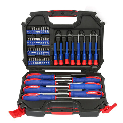 WORKPRO W009013N Home Maintenance Tools Screwdrivers Screwdrivers Set 55 Pcs Hardware Tools Set
WORKPRO W009013N Home Maintenance Tools Screwdrivers Screwdrivers Set 55 Pcs Hardware Tools Set