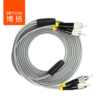 Bo Yang BOYANG BY-K5332MM carrier-grade armored fiber jumpers transceiver pigtail 5 meters FC-FC multi-mode dual-core
Bo Yang BOYANG BY-K5332MM carrier-grade armored fiber jumpers transceiver pigtail 5 meters FC-FC multi-mode dual-core