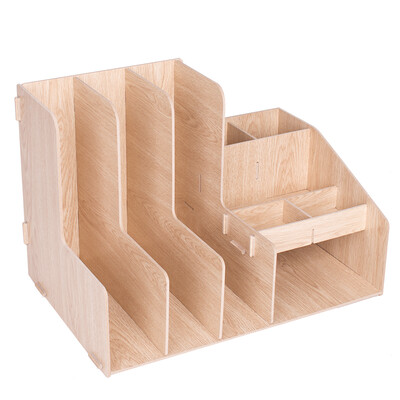 Deli deli 79251 Creative wooden DIY triple file box storage box combination multi-function file box file column file holder
Deli deli 79251 Creative wooden DIY triple file box storage box combination multi-function file box file column file holder