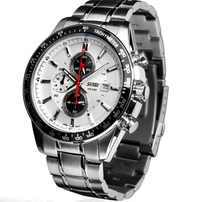 Six needle three eyes Aberdeen calendar steel watch male watch business quartz watch as gift for men
Six needle three eyes Aberdeen calendar steel watch male watch business quartz watch as gift for men