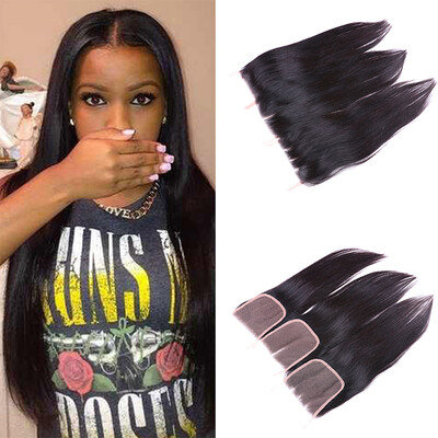 Malaysian straight Virgin Hair 100% Lace Closure 4*4 Human Hair Cheap Free/Middle/Three Part 1Pcs Lace Closure Natural Color
Malaysian straight Virgin Hair 100% Lace Closure 4*4 Human Hair Cheap Free/Middle/Three Part 1Pcs Lace Closure Natural Color