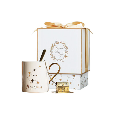 Jingdong Supermarket Yizi home twelve constellations creative ceramic mug pisces coffee cup send girls boys girlfriends gift birthday gift set with spoon
Jingdong Supermarket Yizi home twelve constellations creative ceramic mug pisces coffee cup send girls boys girlfriends gift birthday gift set with spoon