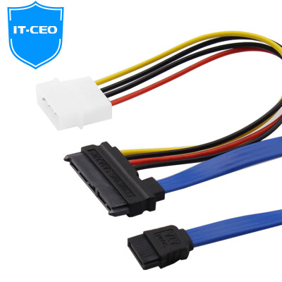 IT-CEO Y1715 SATA7 + 15P to SATA7P + D-type 4-контактный 2,5 / 3,5-дюймовый универсальный последовательный порт данных SATA для жестких дисков SATA с двумя разъемами
IT-CEO Y1715 SATA7 + 15P to SATA7P + D-type 4-контактный 2,5 / 3,5-дюймовый универсальный последовательный порт данных SATA для жестких дисков SATA с двумя разъемами