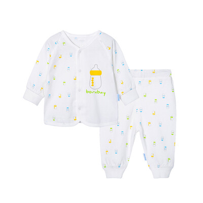 Beibei Yi Bornbay Set 2017 Spring&Autumn Four Seasons Printing Series Cotton Front Button Long Sleeve Set BB8096 Light Blue 66
Beibei Yi Bornbay Set 2017 Spring&Autumn Four Seasons Printing Series Cotton Front Button Long Sleeve Set BB8096 Light Blue 66