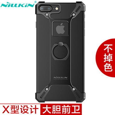 NILLKIN iPhone7 Plus / Apple 7 Plus Rui Jia creative ring metal shell / phone case / case black
NILLKIN iPhone7 Plus / Apple 7 Plus Rui Jia creative ring metal shell / phone case / case black