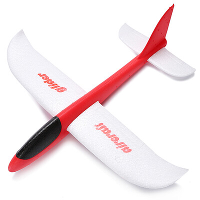Papamama gliding aircraft large 48cm hand throwing foam aircraft fight plug model children outdoor toys red B2013
Papamama gliding aircraft large 48cm hand throwing foam aircraft fight plug model children outdoor toys red B2013