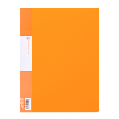 Guangbo 60 pages A4 information book archive file book office supplies colorful orange A36885
Guangbo 60 pages A4 information book archive file book office supplies colorful orange A36885