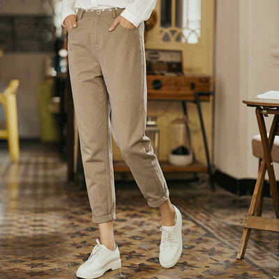 Yiman INMAN 2017 autumn new waist nine points leisure loose net color nine points pants 1873094017 shallow khaki
Yiman INMAN 2017 autumn new waist nine points leisure loose net color nine points pants 1873094017 shallow khaki