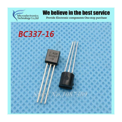 50pcs free shipping BC337-16 BC337 TO-92 Bipolar Transistors - BJT NPN 45V 800mA HFE/250 new original
50pcs free shipping BC337-16 BC337 TO-92 Bipolar Transistors - BJT NPN 45V 800mA HFE/250 new original