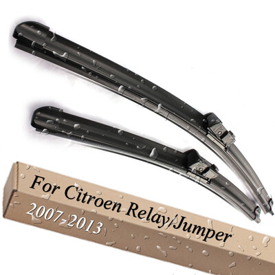 Wiper Blades for Citroen Relay / Jumper 26"&22" Fit Push Button Arms 2007 2008 2009 2010 2011 2012 2013
Wiper Blades for Citroen Relay / Jumper 26"&22" Fit Push Button Arms 2007 2008 2009 2010 2011 2012 2013