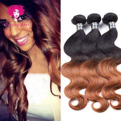 Amazing Star Peruvian Hair Weave Ombre Hair 3 Bundles Body Wave T1B/30 Two Tone Ombre Human Hair Bundles Ombre Hair Extensions
Amazing Star Peruvian Hair Weave Ombre Hair 3 Bundles Body Wave T1B/30 Two Tone Ombre Human Hair Bundles Ombre Hair Extensions