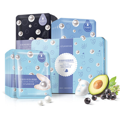 Ou Shi Man OSM pearl moisturizing fresh mask 30 rapid absorption of deep nourishing water
Ou Shi Man OSM pearl moisturizing fresh mask 30 rapid absorption of deep nourishing water