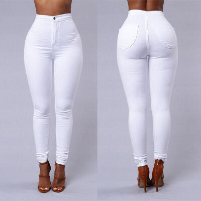 CANIS@Women Pencil Stretch Casual Look Denim Skinny Jeans Pants High Waist Trousers 01
CANIS@Women Pencil Stretch Casual Look Denim Skinny Jeans Pants High Waist Trousers 01