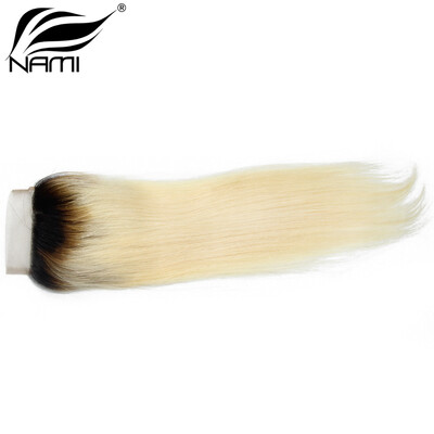 Nami Hair 1b/613 Blonde Ombre 4X4 Lace Closure Brazilian Human Straight Hair Two Tone Color 10"-16" T1B/613 Ombre Hair
Nami Hair 1b/613 Blonde Ombre 4X4 Lace Closure Brazilian Human Straight Hair Two Tone Color 10"-16" T1B/613 Ombre Hair