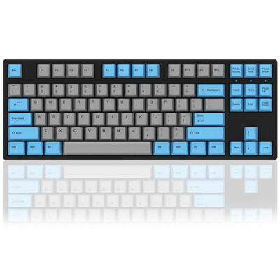 AKKO Ducky One 87 PBT Sublimation Mechanical Keyboard Cherry Cherry Shaft Red Shaft Retro Gray Blue
AKKO Ducky One 87 PBT Sublimation Mechanical Keyboard Cherry Cherry Shaft Red Shaft Retro Gray Blue