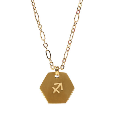 SURPRESA V Zodiac Necklace Plated Golden Pendant Constellation Necklace Astrology Choker
SURPRESA V Zodiac Necklace Plated Golden Pendant Constellation Necklace Astrology Choker