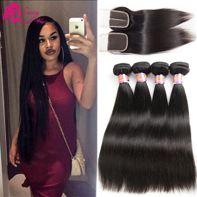 Malaysian Straight Virgin Hair With Closure Short Straight Weave With Closure Human Hair Bundles With Closure Straight
Malaysian Straight Virgin Hair With Closure Short Straight Weave With Closure Human Hair Bundles With Closure Straight