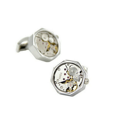 Yoursfs@ Fashion Jewelry Watch Movement Machine Cufflinks Silver and Gold Color Options Superior Gift for Men Free Shipping
Yoursfs@ Fashion Jewelry Watch Movement Machine Cufflinks Silver and Gold Color Options Superior Gift for Men Free Shipping
