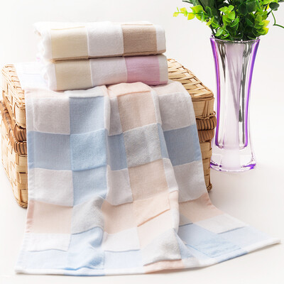 Fu day jade pure cotton towel plain checked woven fresh summer double gauze towels 3 Pack 30 * 60 powder + blue + brown
Fu day jade pure cotton towel plain checked woven fresh summer double gauze towels 3 Pack 30 * 60 powder + blue + brown