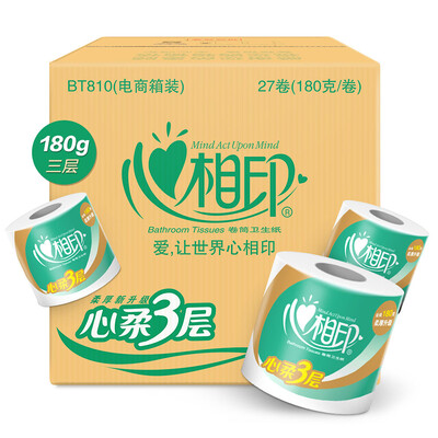 Heart of the toilet paper rolls soft heart rolls roll 3 layer 180g 27 volumes FCL sales
Heart of the toilet paper rolls soft heart rolls roll 3 layer 180g 27 volumes FCL sales