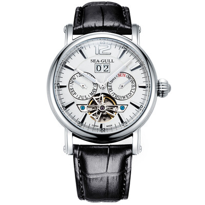 Seagull SeaGull watch multi-function flywheel series single power potential automatic mechanical male watch white belt belt 819317
Seagull SeaGull watch multi-function flywheel series single power potential automatic mechanical male watch white belt belt 819317