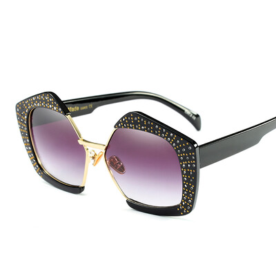 Peekaboo rhinestone polygon sunglasses women oversized black half rimless luxury sun glasses female transparent blue uv400 lens ey
Peekaboo rhinestone polygon sunglasses women oversized black half rimless luxury sun glasses female transparent blue uv400 lens ey