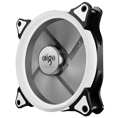 Aigo aurora 14CM white computer chassis fan small 3P 4P dual interface water cooling heat vibration pad donate 4 screws
Aigo aurora 14CM white computer chassis fan small 3P 4P dual interface water cooling heat vibration pad donate 4 screws