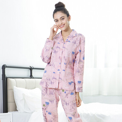 Counter with the same paragraph red bean home couple pajamas women spring&autumn cotton long-sleeved woven printing lapel cardigan home service suit 506 gray pink 17092A
Counter with the same paragraph red bean home couple pajamas women spring&autumn cotton long-sleeved woven printing lapel cardigan home service suit 506 gray pink 17092A
