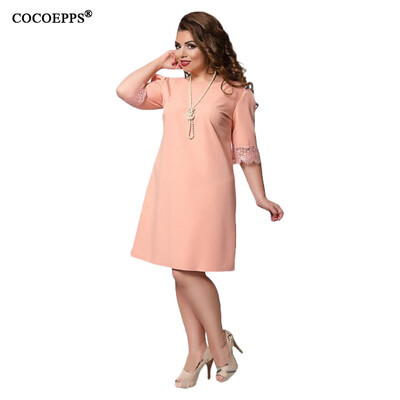 COCOEPPS 2017 Plus Size Women Lace Dress Summer Large Size Patchwork Ladies Office Dresses Big Size Evening Loose Vestidos 6XL
COCOEPPS 2017 Plus Size Women Lace Dress Summer Large Size Patchwork Ladies Office Dresses Big Size Evening Loose Vestidos 6XL