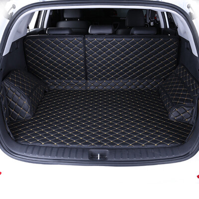 Huashi modern Tucson trunk mat 15-18 new modern brand new Tucson surrounded by leather trunk mat new Tucson modified special tail box mat Xuanjing black five-piece
Huashi modern Tucson trunk mat 15-18 new modern brand new Tucson surrounded by leather trunk mat new Tucson modified special tail box mat Xuanjing black five-piece