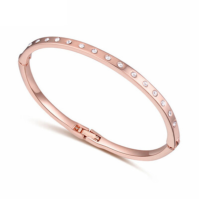 2017 100 Crystals from Austrian Bracelet&Bangles Rose Gold Color Pulseras Women Fashion Joyas 3 Colors
2017 100 Crystals from Austrian Bracelet&Bangles Rose Gold Color Pulseras Women Fashion Joyas 3 Colors
